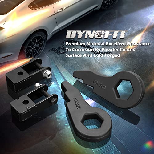 1-3" Torsion Bar Keys With Shock Extenders Brackets For Chevy Gm Silverado Sierra 1500 1999-2007 And More Truck, Dynofit 1-3 Inch Forged Adjustable Suspension Leveling Lift Kits #TOP1