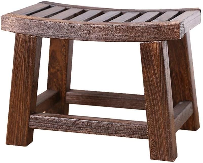 LNYXQX Taburete de Madera Maciza-Toda la Madera Maciza Niños Adultos Chinos Banco pequeño Reposapiés Cambio de Zapatos Taburete Sala de Estar Mesa de Centro Taburete Lateral Tab