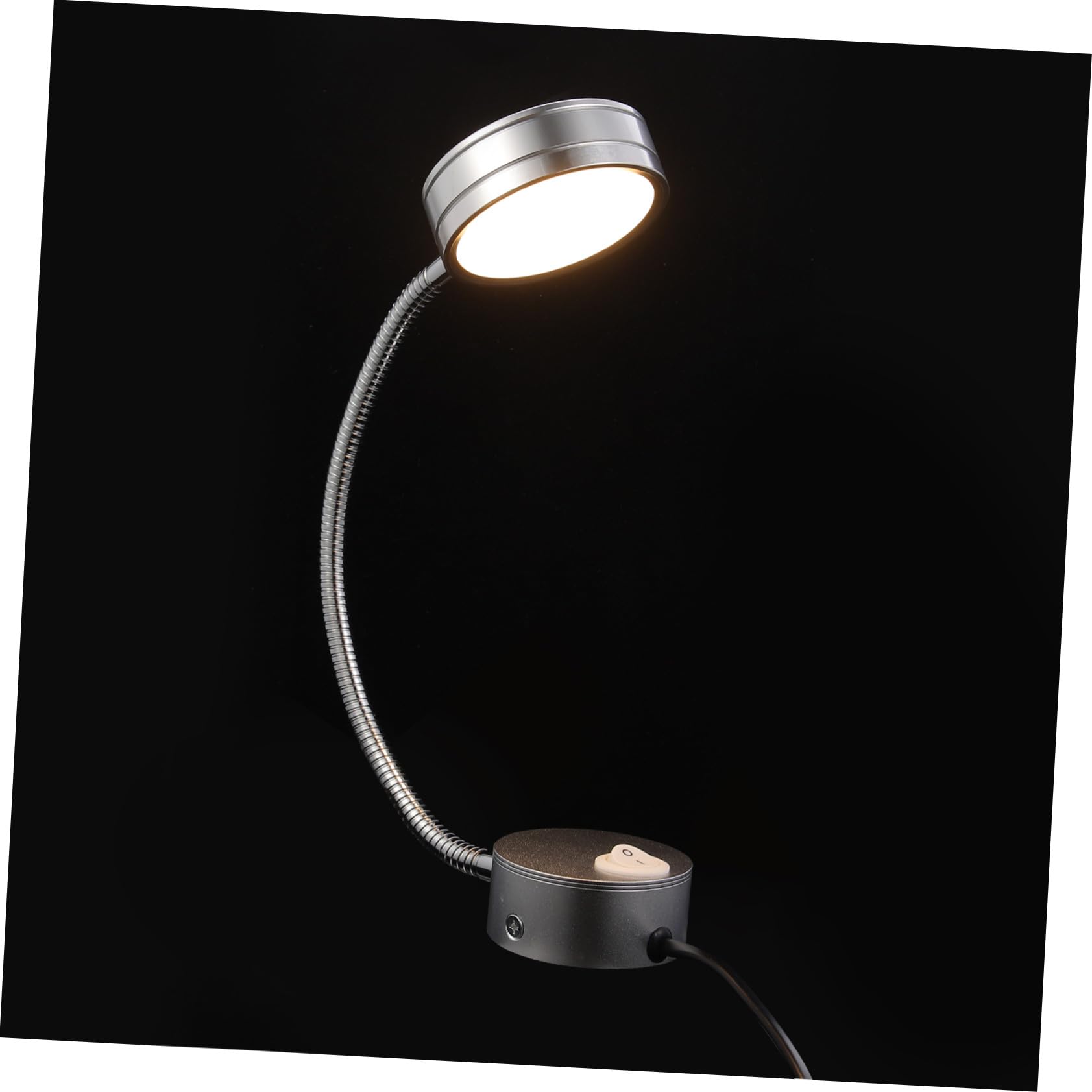 Lámpara de Lectura LED de Montaje en Pared para Cama | Aluminio Plata, Uso Sencillo, Estilo Simple y Elegante, para Cocina y Bar