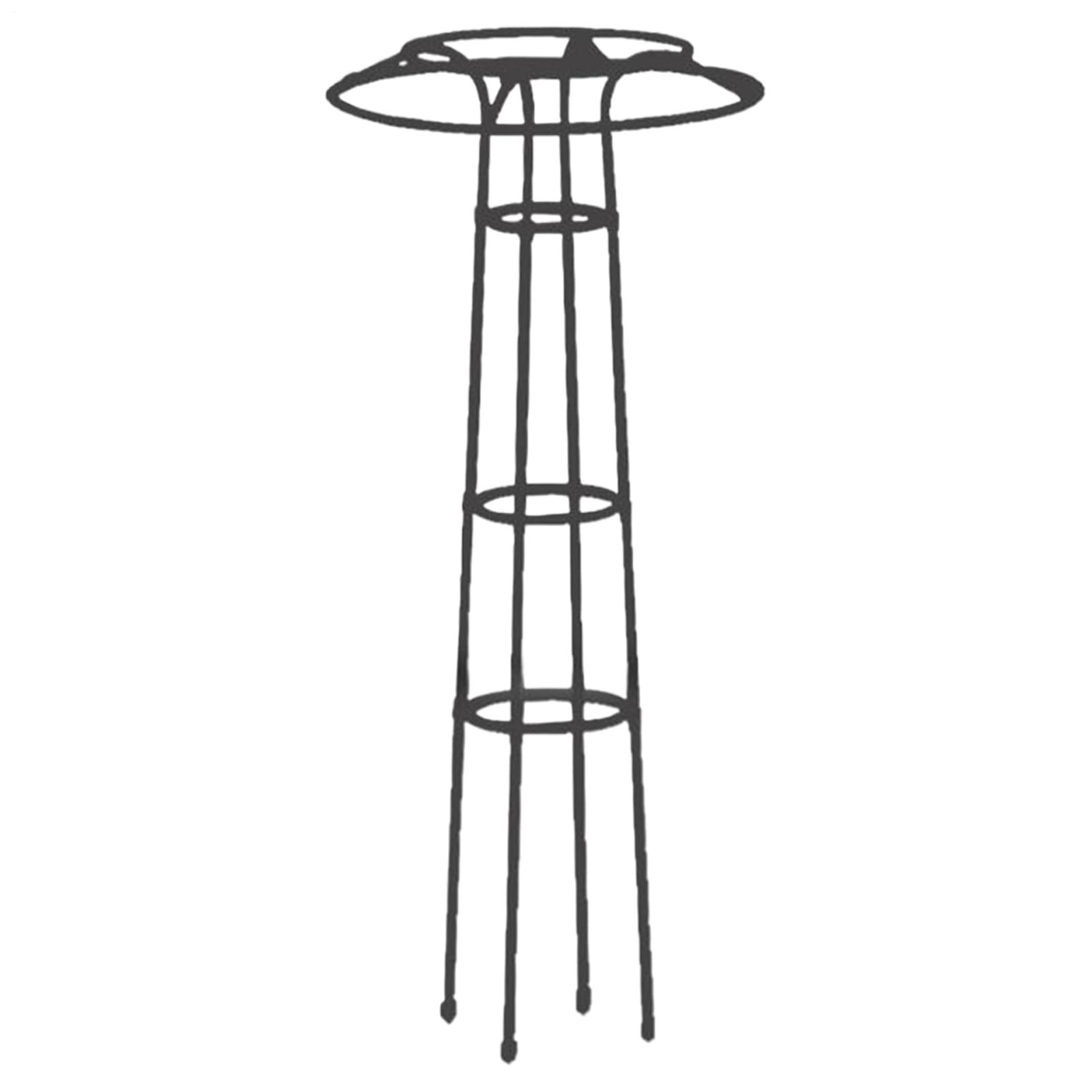 Support d'escalade de fleurs et légumes de vigne avec treillis d'extérieur réglable de 145 cm