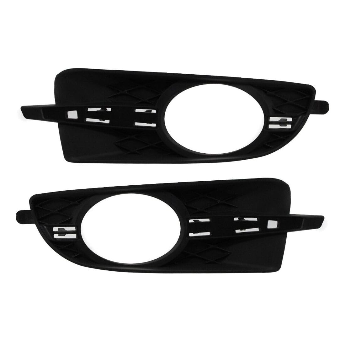 Light Cover 2pcs Front Left Driver and Right Passenger Side Textured Black for Buick for LaCrosse 2010-2011