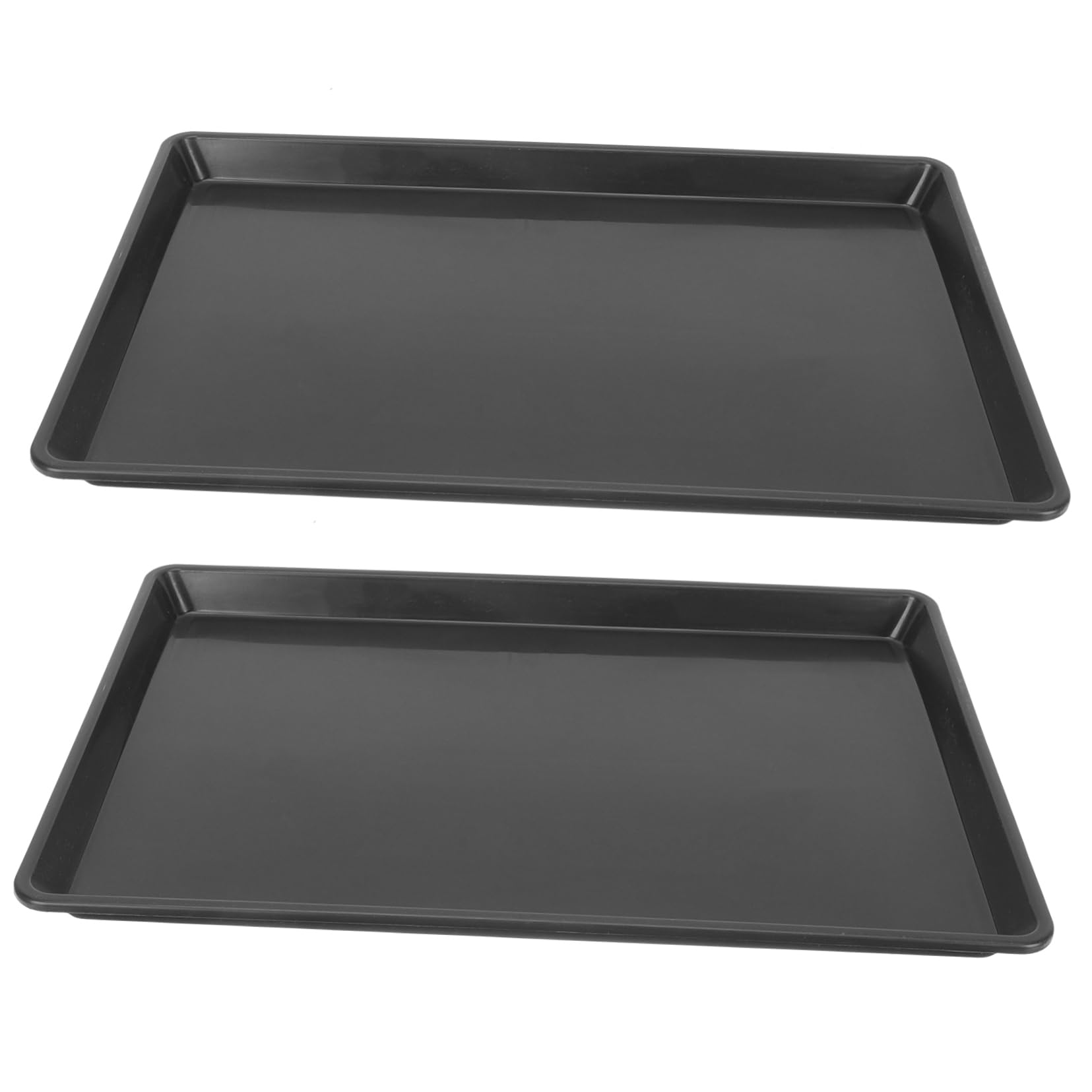 Vassoio per Gabbia Cani di Piccola Taglia 2 Pezzi Vassoio Inferiore Sostituzione per Gabbia Conigli Uccelli Facile da Pulire E Resistente agli Odori 16.93X12.99X0.98In