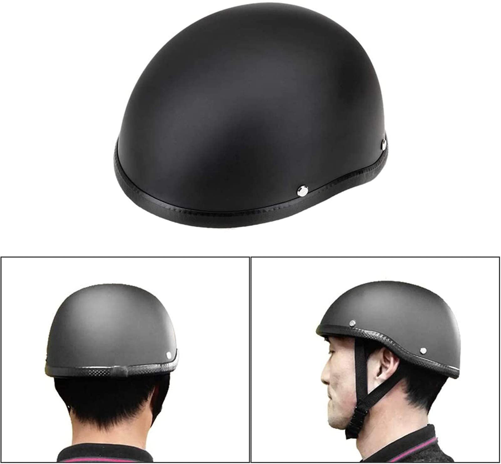 retrò Mezzo Conchiglia Casco,Casco da Moto Aperto Caschi a | FindTheDeal