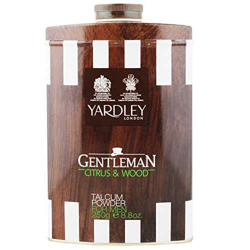 Yardley 1 Gentleman Citrus & Wood Talcum Powder - 250 Grams