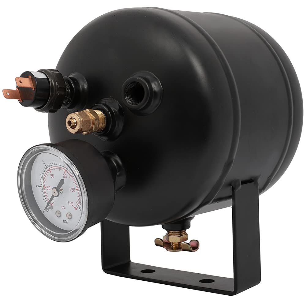 AINTIER 0.5 Gallon Horn Air Tank Air Compressor Tank Car Horn Tank Air Horn Tank Train Horn Tank