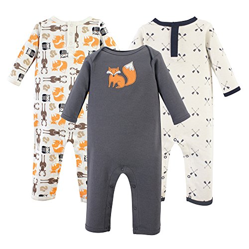 Image of Hudson Baby Cotton Union Suit, 2 Pack Pants