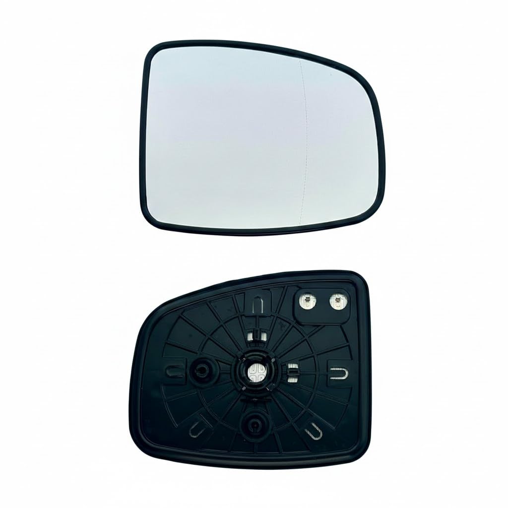 Fits Honda Jazz 2015-2024,Honda City 2014-2023 Wide Angle Wing Mirror Glass - RIGHT HAND (UK Driver Side) with Self-Adhesive Backing for Quick and Easy Installation.