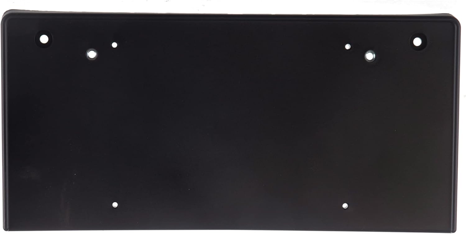 Replacement Parts Front Bumper Cover License Plate Bracket Holder Frame Compatible with BMW 3 Series 328i 328i xDrive 335d 335i 335i xDrive 2009-2012 Sedan Wagon Without M Sport Package