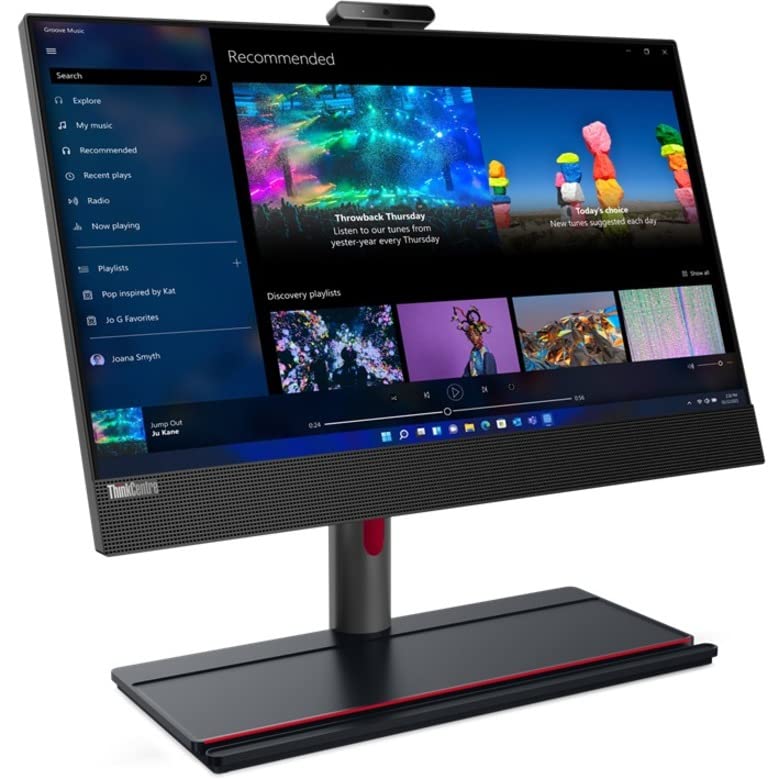 Image of Lenovo ThinkCentre M90a Gen 3 11VF006CUS All-in-One Computer - Intel Core i5 12th Gen i5-12500 Hexa-core (6 Core) 3 GHz - 16 GB RAM DDR4 SDRAM - 512 GB NVMe M.2 PCI Express PCI Express NVMe 4.0 x4 SSD