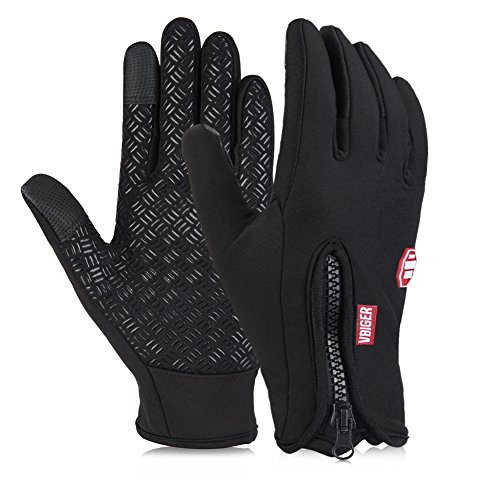 Vbiger Upgraded Winter Cycling Gloves for Men & Women Outdoor Cold Weather Gloves Touch Screen Bike  - //coolthings.us