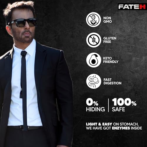 Image of AS-IT-IS Nutrition ATOM Whey Protein 1kg | 27g protein | Isolate & Concentrate | FATEH Double Rich Chocolate | USA Labdoor Certified | With Digestive Enzymes for better absorption | Exclusive Pack