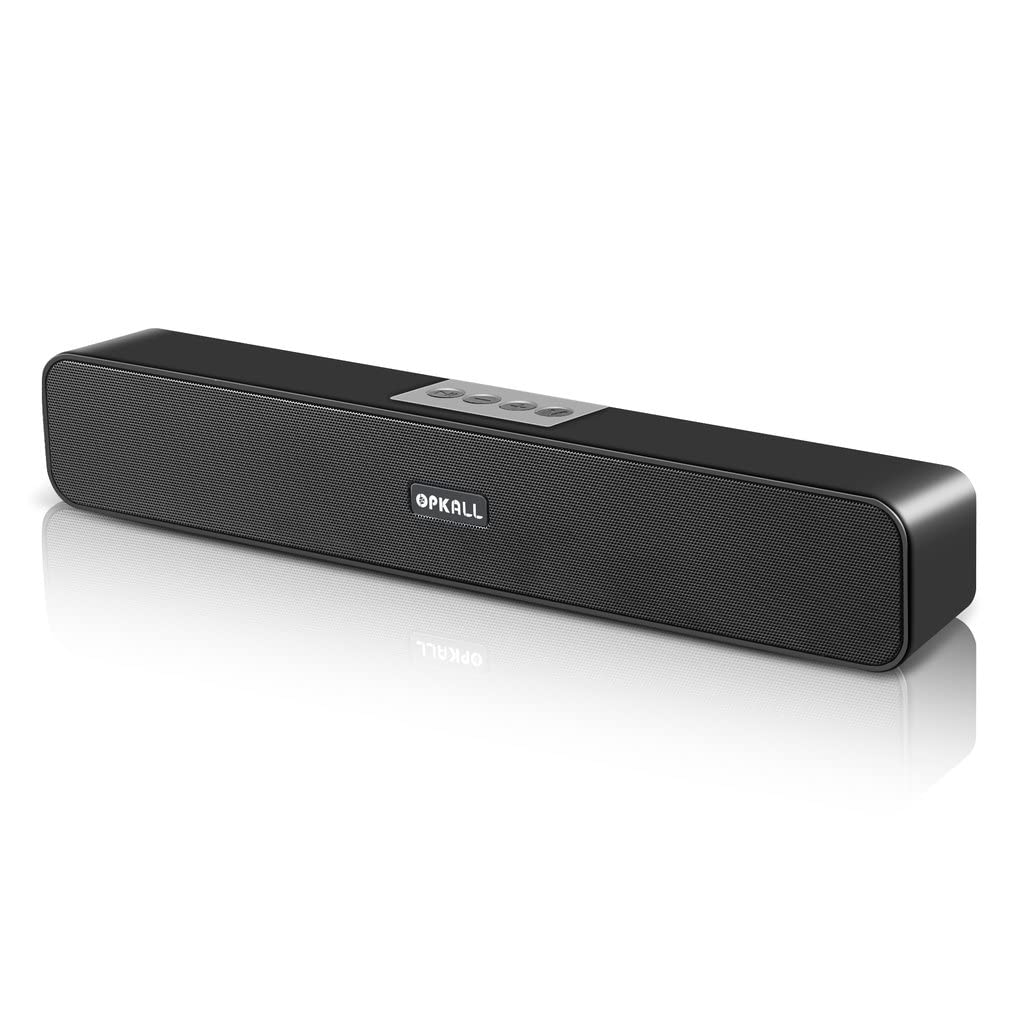 Computer Speakers,High Sound Quality Computer Sound Bar with 3D Stereo, USB-Powered Speakers for PC,