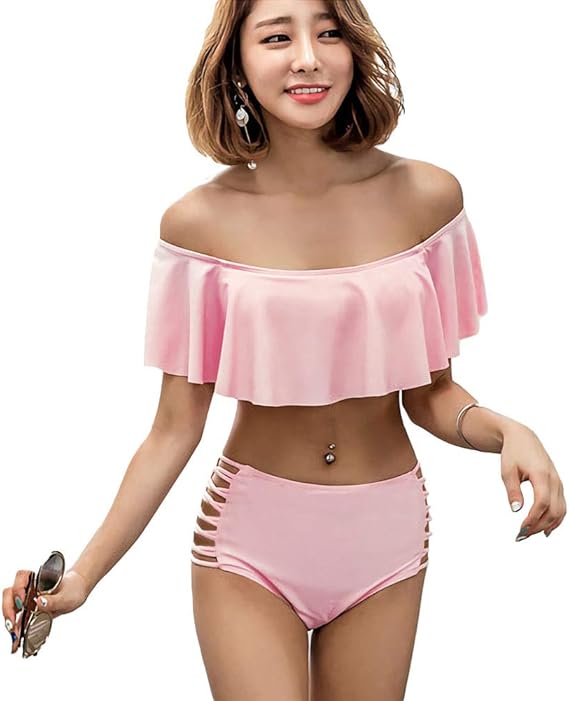 Taotech 水着 レディース 体型カバー ビキニ 2点セット タンキニ ハイウエスト フレア フリル 花柄 ショートパンツ バンドゥビキニ ビキニ セパレーツ 通販 Taotech 水着 レディース 体型カバー ビキニ 2点セット タンキニ ハイウエスト フレア フリル 花柄 ショートパンツ バンドゥビキニ ビキニ セパレーツ 通販