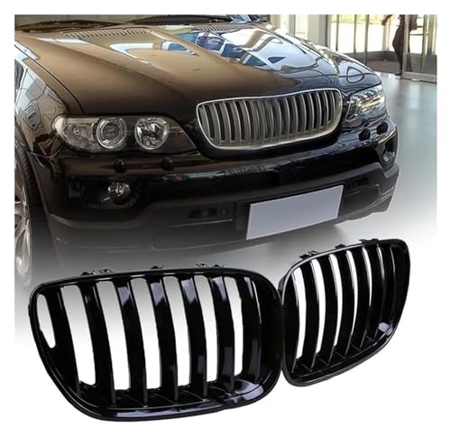 Rejilla parachoques delantero para BMW X5 E53 2004-2006 4