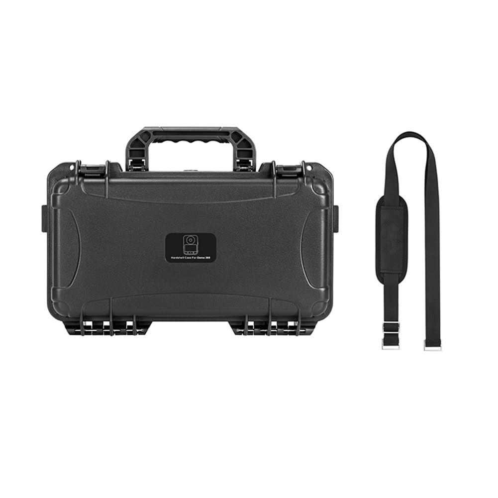 Kamera-Aufbewahrungsbox, Tragetasche für DJI Osmo 360, doppellagige Hartschale, stoßfest, Reise-Organizer mit Gurt
