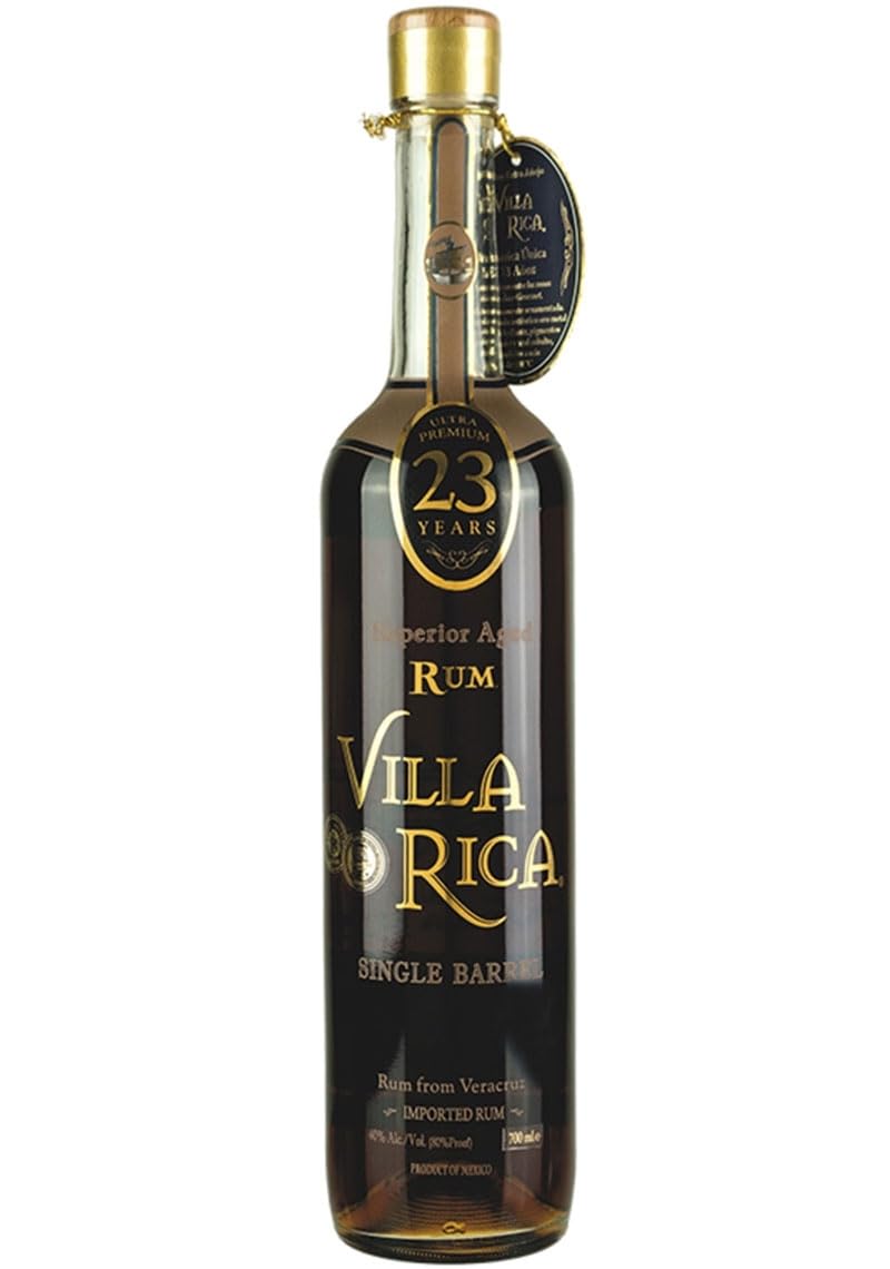Villa Rica Single Barrel Ultra Premium 23 Years Old Superior Aged Rum 40% Vol. 0,7l