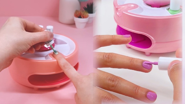 Amazon.com: Light Magic Nail Dryer & Polish Set for Girls & Teens