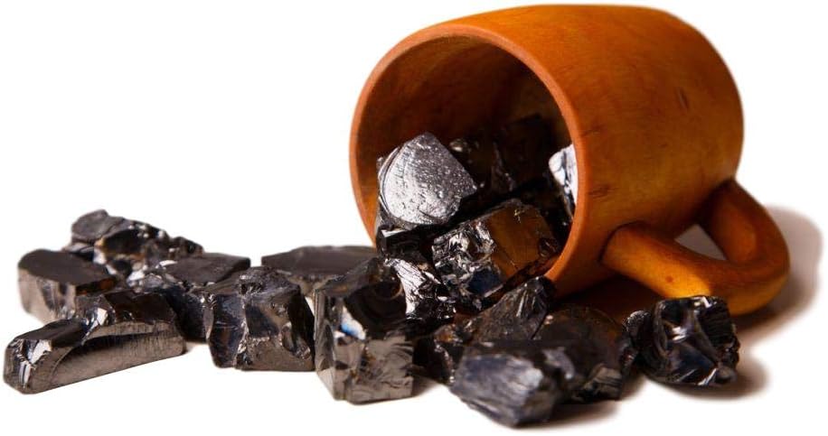 Shungite Elite Detoxification for Water Stone 200 gr/ 0,44 lb (one Stone 5-10 Gramm/ 0.18-0.35 oz)