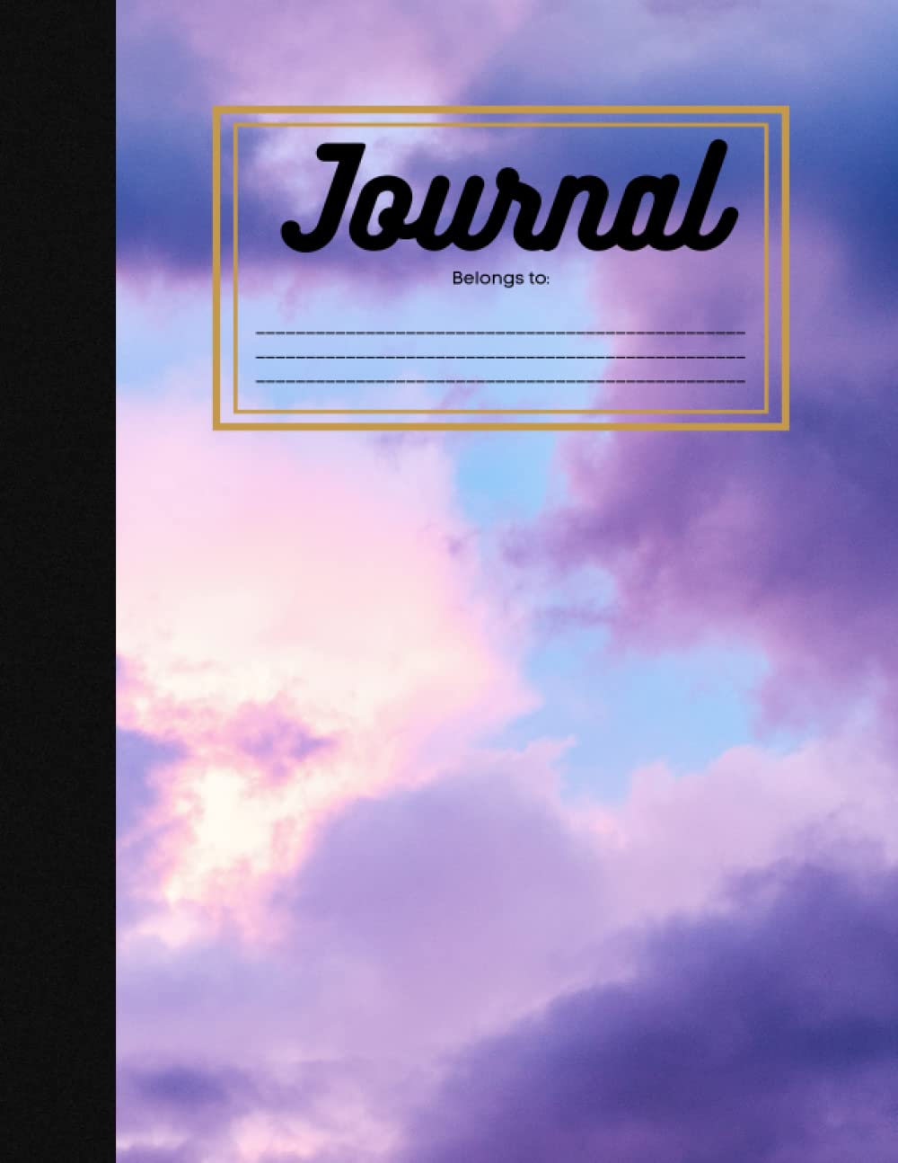 Pink and Purple Cloud Journal: Pink and Purple Cloud Journal, Dream Journal, Cloud journal, Journal with clouds