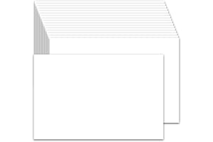 Pack of Premium 4x6 Index Cards for Note-taking and Projects