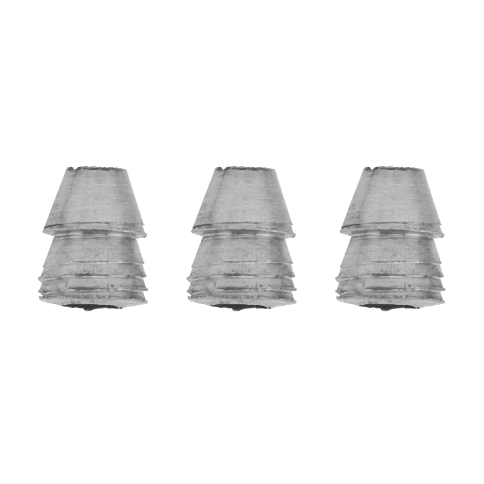 20 Piezas Cuñas de Mango Redondo de Acero para Martillo Hacha y Herramientas de Carpintería Diámetro 10 mm (Diámetro 10 mm / 0,39 pulg.)