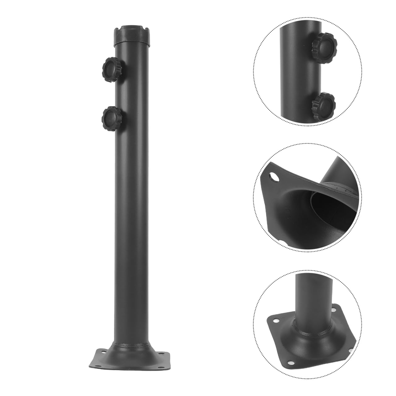 Tube de Remplacement pour Pied de Parasol, Manchon Adaptateur 51cm