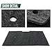 LQI Truck Hood Insulation Pad Compatible with Chevy GMC Pickup Truck Jimmy Suburban C10 C20 K10 K20 1981-1987