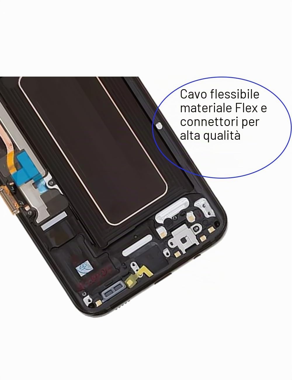 Display Schermo per Samsung S8+ Plus G955F G955W G955A TFT Nero con Cornice