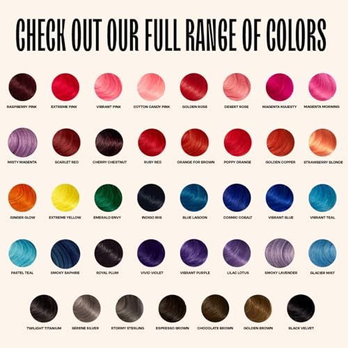 Image of Overtone Semi Permanent Hair Color Conditioner, Ruby Red, 8 oz, Nourishing, Damage-Free, Color Depositing Mask for All Hair Types with Shea Butter & Coconut Oil, Vegan & Cruelty-Free