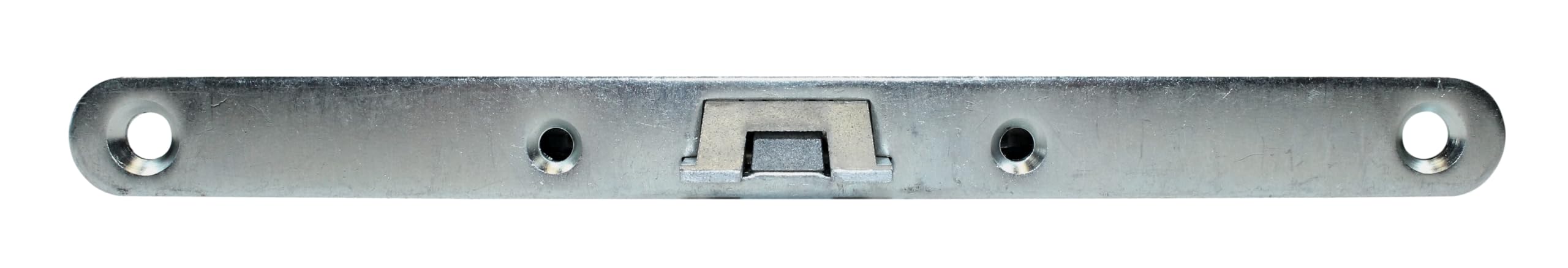 SN-TEC Metalltürschloss, Einfallenschloss, Türschloss für Nebentüren und Garagentüren, Dornmaß 65mm, Entfernung: 72mm, Stulp: 20x235mm abgerundet, Vierkant 8mm, DIN Links/Rechts verwendbar