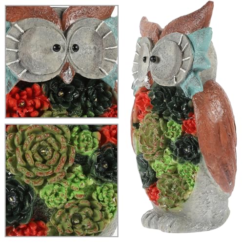 Veilleuse décorative LED hibou avec étanchéité renforcée pour extérieur - 5