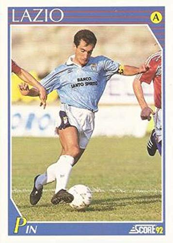 1992 Score Italian League Soccer Gabriele Pin Lazio Card