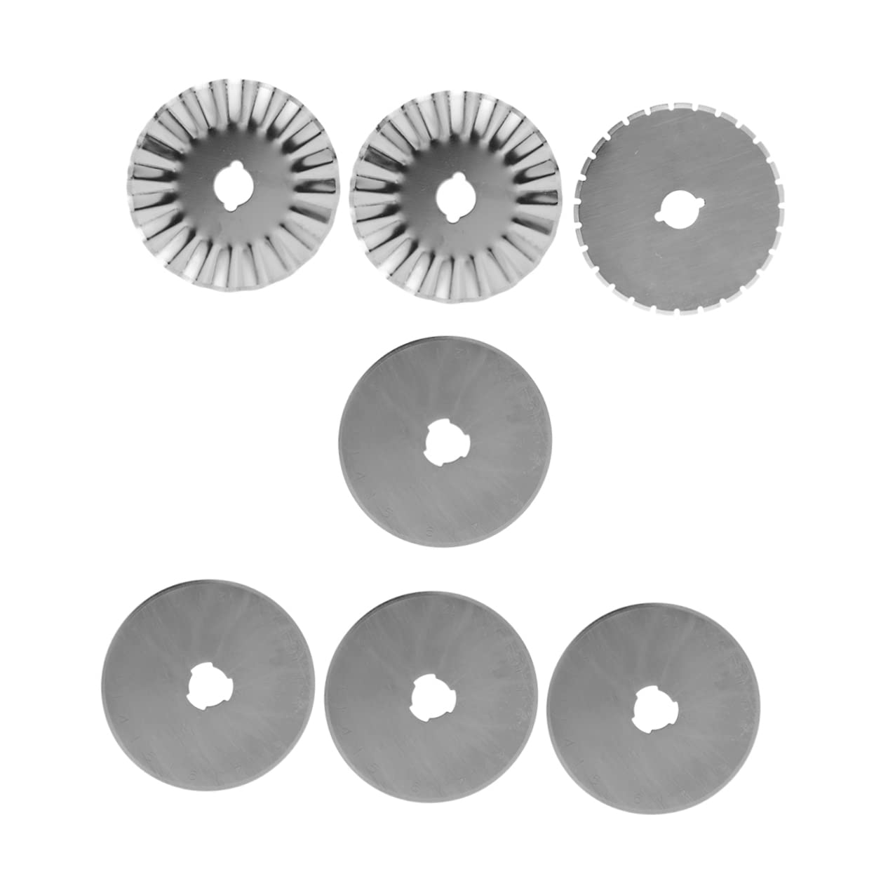 14pezzi Lame Per Cutter Seghettata Ondulate Con Custodia Per e Accessori Per e Crafting