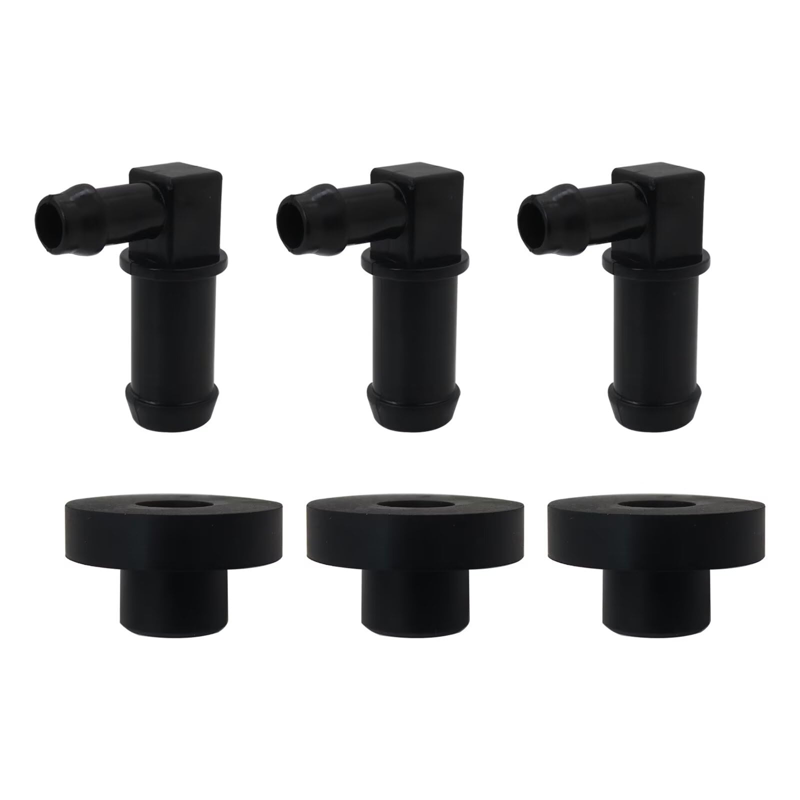 Smaeti Fuel Tank Stem 532139277, 539110432, 139277 and 532003645, 3645J, 532124952 Bushing Kit Fit for Husqvarna -3 Pack