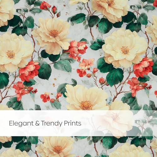 Image of haus & kinder Blackout Door Curtains 7 Feet Long Pack of 2 Door Curtains, 7 Feet Curtains for Door, 100% Room Darkening (Peony Garden, 114x213 CM)