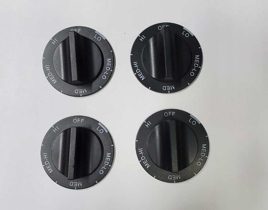 Universal Range Oven Knob Package - Replacement Part #814362, Compatible with Whirlpool AP3139541 814362, AP3139541, PS389194