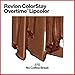 Revlon Liquid Lipstick with Clear Lip Gloss, ColorStay Face Makeup, Overtime Lipcolor, Dual Ended with Vitamin E in Nude, No Coffee Break (570), 0.07 Oz