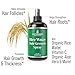 Hair Thickness Maximizer Rice Water for Hair Growth Spray 4oz. Vegan Leave In Conditioner For Women, Men. Strengthens & Hydrates Thinning, Dry Hair for a Healthier-Looking Scalp