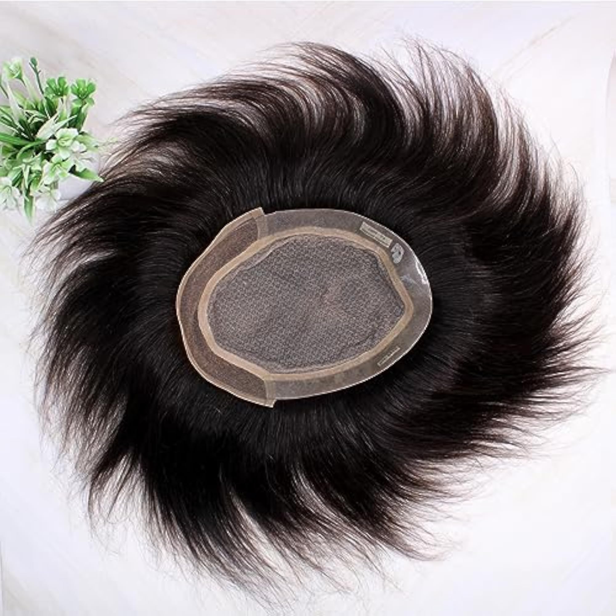 Men's Mirage Hair Patch, Dark Brown