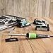 OEMTOOLS 24760 40 Watt Soldering Iron, Soldering Iron Kit for Electronics and Automotive Repairs, Pencil Grip Tool with Metal Stand, Stainless Steel Barrel, 55 Inch Power Cord