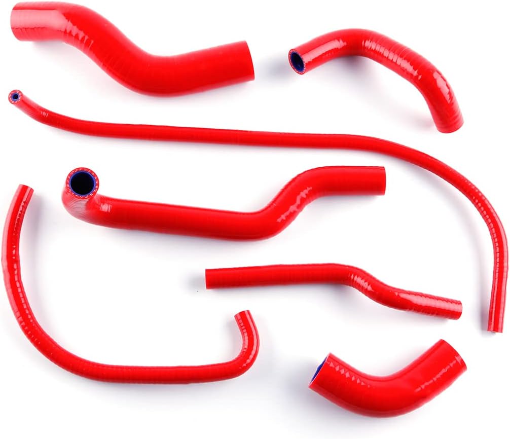 Silicone Radiator Hose Pipe Kit Silicone Radiator Coolant Pipe Silicone Radiator Water Hose ForHon da Shadow Aero 750 VT750C 2007 2008 2009 (Black)