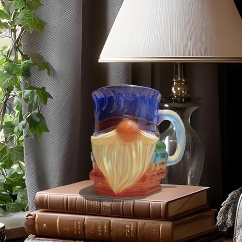 Taza de té pila de libros apilables 3D para decorar escritorios aburridos 8