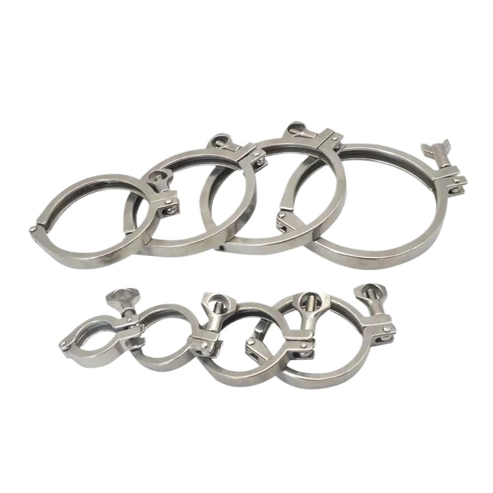 Colliers de serrage réglables en acier inoxydable pour virole SS304