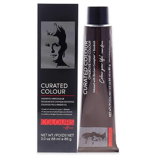 Colour By Gina 4.35-4GM Marrón Caoba Dorado 3 oz miniatura 1