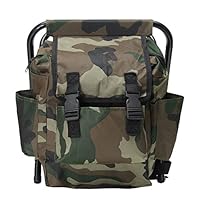 Rucksack-Angel-Hocker mit Kühl-Tasche Stuhl Campingstuhl Klappstuhl Faltstuhl