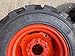 Set of 4-23X8.50-12 Forerunner SKS-5 Skid Steer Tires on Wheels/Rims (5 lug) for Bobcat 440, 453, 463 & S70-23X8.50-12 (9/16 INCH LUGS-Set of 4)
