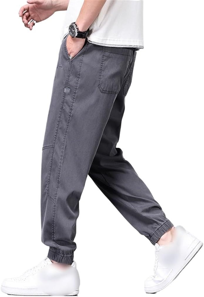 Casual Pants Men's Thin Sports Harlan Loose Fitting Leggings Jeans
