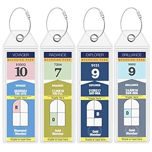 Cruise On Royal Caribbean Cruise Luggage Tag Holde...
