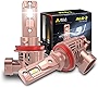 Alla Lighting Extreme Super Bright H8 H9 H11 LED Headlights Bulbs, 6000K~6500K Xenon White, 1:1 Design High Beam, Low Beam Conversion Kits Headlamps, or Fog Lights, DRL Lamps Replacement