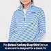 vineyard vines Women's Sankaty Shep Shirt, Navy Stripe, Medium
